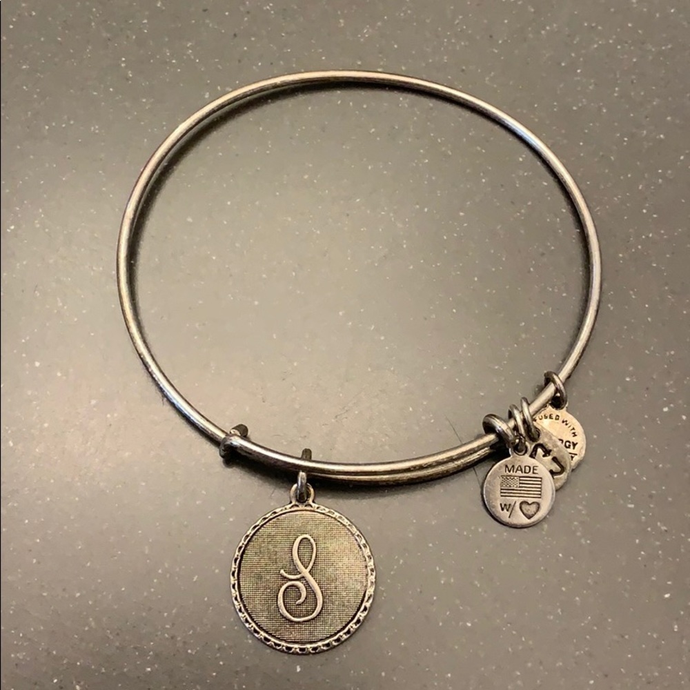 Alex and Ani | S initial bracelet